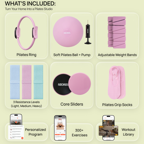 Essential Home Pilates Equipment Kit