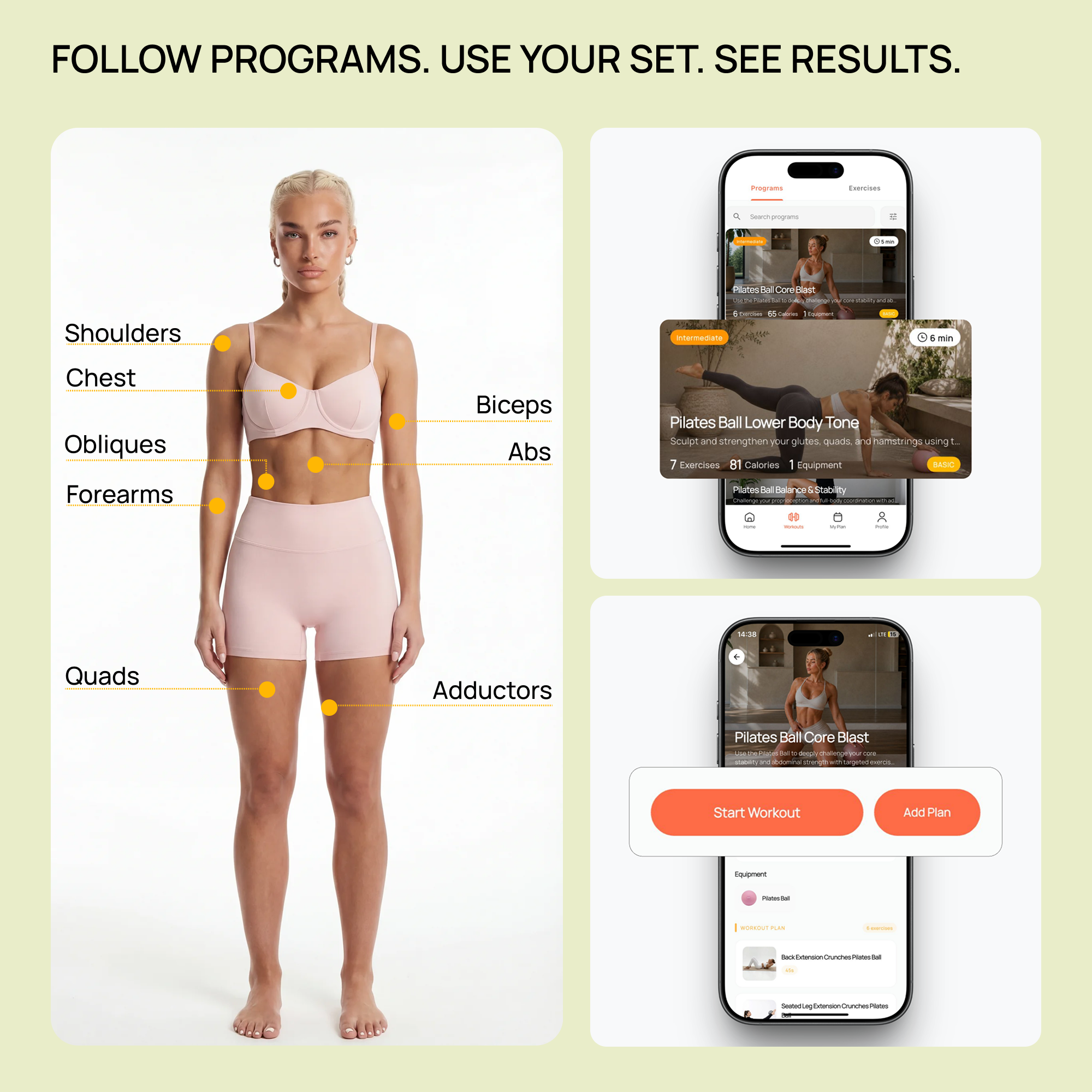 Essential Home Pilates Equipment Kit